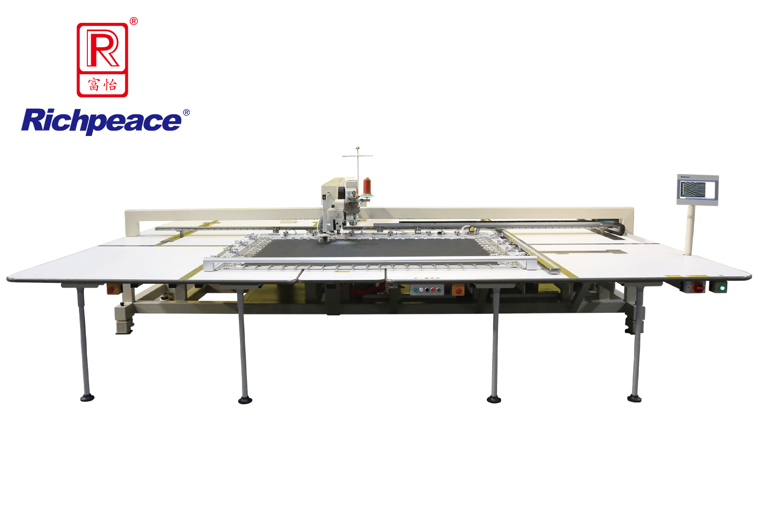 富怡全自動臂橋式厚料縫紉機