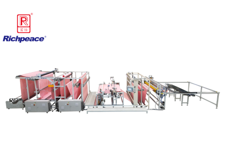 富怡全自動床單雙邊縫一體機