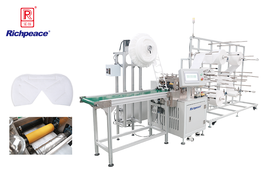 富怡全自動折疊口罩打片機 (展開型)