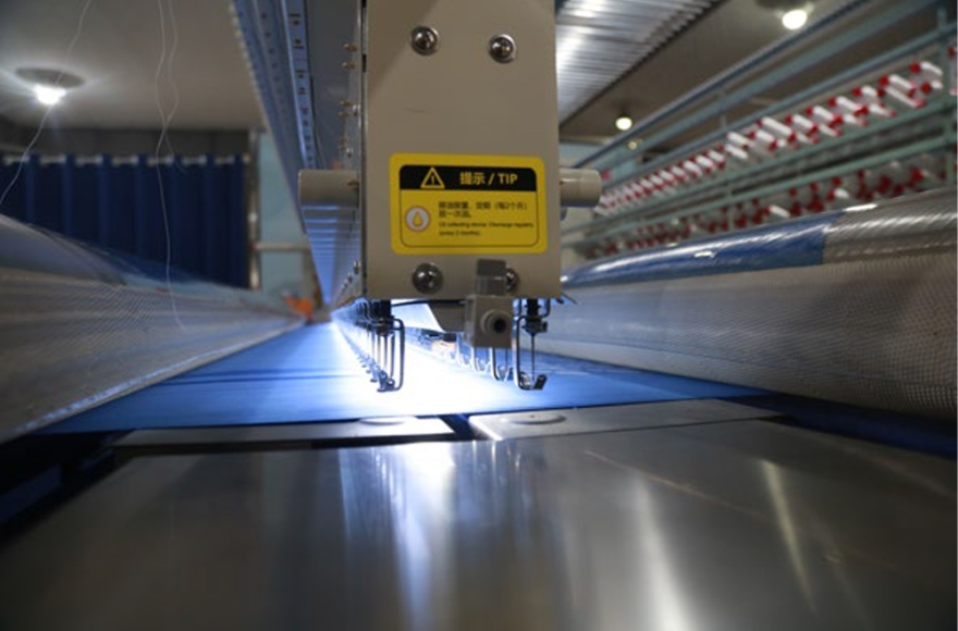 富怡單色雙排電腦絎繡機