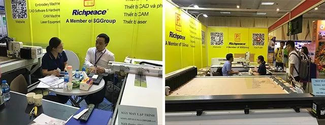 耐心向客戶講解富怡展機(jī) 耐心向客戶講解富怡展機(jī)